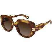 Lunettes de soleil Chloe CH0257S Lunettes de soleil, Havana/Marron, 52...