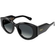 Lunettes de soleil Chloe CH0251S Lunettes de soleil, Noir/Gris, 51 mm