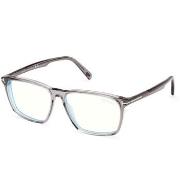 Lunettes de soleil Tom Ford FT5959-B Cadres Optiques, Gris, 56 mm