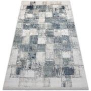 Tapis Rugsx Tapis moderne DISTIN 0143A bleu marine / 80x150 cm