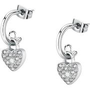 Boucles oreilles Morellato Boucles d'oreilles en acier et cristal