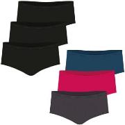 Culottes &amp; slips Athena Lot de 6 boxers femme Ecopack Basic