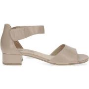 Sandales Caprice beige nappa elegant open sandals