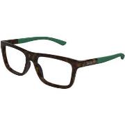 Lunettes de soleil Gucci GG1737O Cadres Optiques, Havana/Transparent, ...