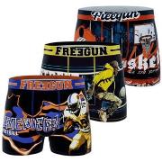 Boxers Freegun Lot de 3 boxers homme Sport Usa