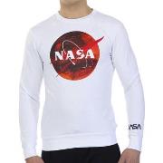 Sweat-shirt Nasa MARS12S-WHITE