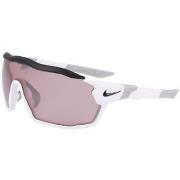 Lunettes de soleil Nike SHOW X RUSH E DZ7369 Lunettes de soleil, Blanc...