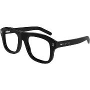 Lunettes de soleil Gucci GG1712S Lunettes de soleil, Noir/Transparent,...