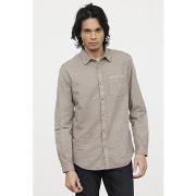 Chemise Lee Cooper Chemise DYE Argile Beige