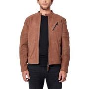 Doudounes Kaporal - Veste en cuir - camel