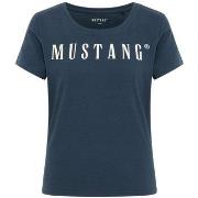 T-shirt Mustang T-shirt coton col rond large slim ALMA