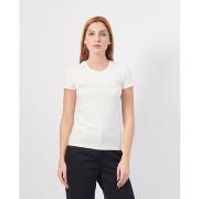 T-shirt Patrizia Pepe t-shirt coupe slim à col rond