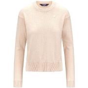 Pull K-Way Pull Sale Domitine Coton Cachemire Rose