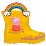 Bottes enfant Melissa MINI Welly + Peppa Pig Baby Boots - Yellow/Beige