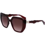 Lunettes de soleil Liu Jo LJ788S Lunettes de soleil, Bordeaux/Marron, ...