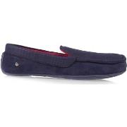 Chaussons Isotoner Chaussons mocassins Homme suédine Marine