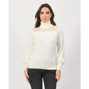 Pull Yes Zee Pull femme col montant effet mohair