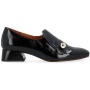 Chaussures escarpins Chie Mihara Mocassin Hellin en cuir noir