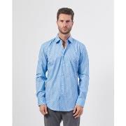 Chemise BOSS Chemise avec micromotif all-over