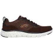 Baskets Skechers BASKETS FLEX ADVANTAGE-5 MARRON