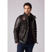 Blouson Redskins Cuir BATTLE DITY