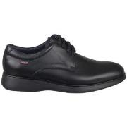 Chaussures CallagHan ZAPATOS DE PIEL CON CORDONES NEGRO ELEGANCE 61000