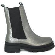 Bottines Porronet BOTÍN CHELSEA DE PIEL METALIZADO PLATA T449L-174