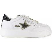 Baskets Cetti ZAPATILLAS DE PIEL BLANCAS DE MUJER 1320 SRA