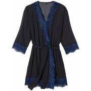 Peignoirs Pomm'poire Kimono noir Abordage