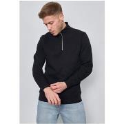 Pull Kebello Pull Col Zippé Noir H