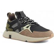 Chaussures Munich Running Sneaker Uomo Black Green 4172076