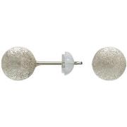 Boucles oreilles Cleor Boucles d'oreilles en or 375/1000 et oxyde