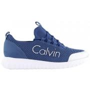 Baskets Calvin Klein Jeans Baskets homme Ron Mesh Bleu - S0506