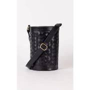 Sac O My Bag Sac seau cuir tressé noir-047507