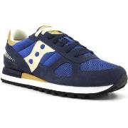 Chaussures Saucony Shadow Original Sneaker Uomo Navy Tan S2108-858