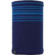 Bonnet Buff KNITTED POLAR FLEECE NEACKWARMER STOWE BLUE