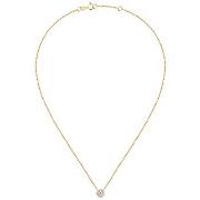 Bijoux Cleor Collier en or 375/1000 et zircon