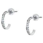 Bijoux Cleor Boucles d'oreilles en or 375/1000 et zircon