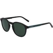 Lunettes de soleil Lacoste L916S Lunettes de soleil, Noir/Vert, 50 mm