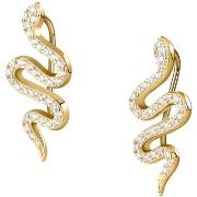 Boucles oreilles Cleor Boucles d'oreilles en Plaqué or et zircon