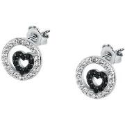 Bijoux Cleor Boucles d'oreilles en argent 925/1000 et zircon