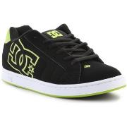 Chaussures de Skate DC Shoes NET 302361-BL4 Black/Lime Green