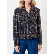 Veste La Fiancee Du Mekong Veste perfecto motif en lainage MAJDI