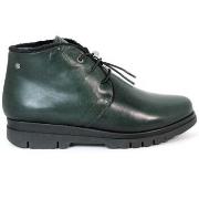 Bottines Aplauso BOTINES VERDES DE PIEL CON FORRO DE PELO 22239