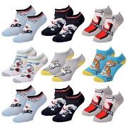 Chaussettes enfant Lapins Cretins Pack de 9 Paires Sneaker SURPRISE