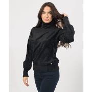 Pull Yes Zee Pull femme col montant effet mohair