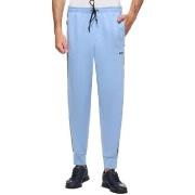 Pantalon BOSS BAS DE SURVÊTEMENT EN COTON STRETCH HADIKO 1 BLEU AVEC