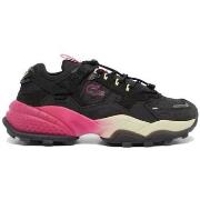 Baskets Lacoste BASKETS FEMME L-GUARD BREAKER ROSES ET NOIRES