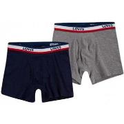 Boxers Levis Pack de 2 boxers junior gris et bleu marine - 9L0130-GU6