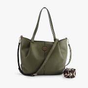 Cabas Lollipops Grand sac shopper L kaki Osani